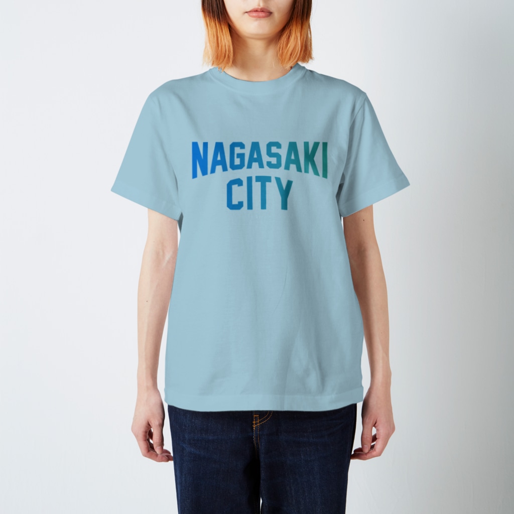 JIMOTO Wear Local Japanの長崎市 NAGASAKI CITY Regular Fit T-Shirt