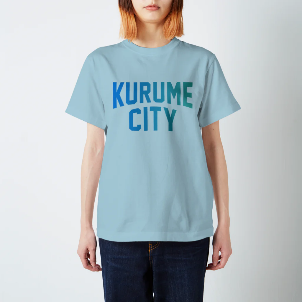JIMOTO Wear Local Japanの久留米市 KURUME CITY スタンダードTシャツ