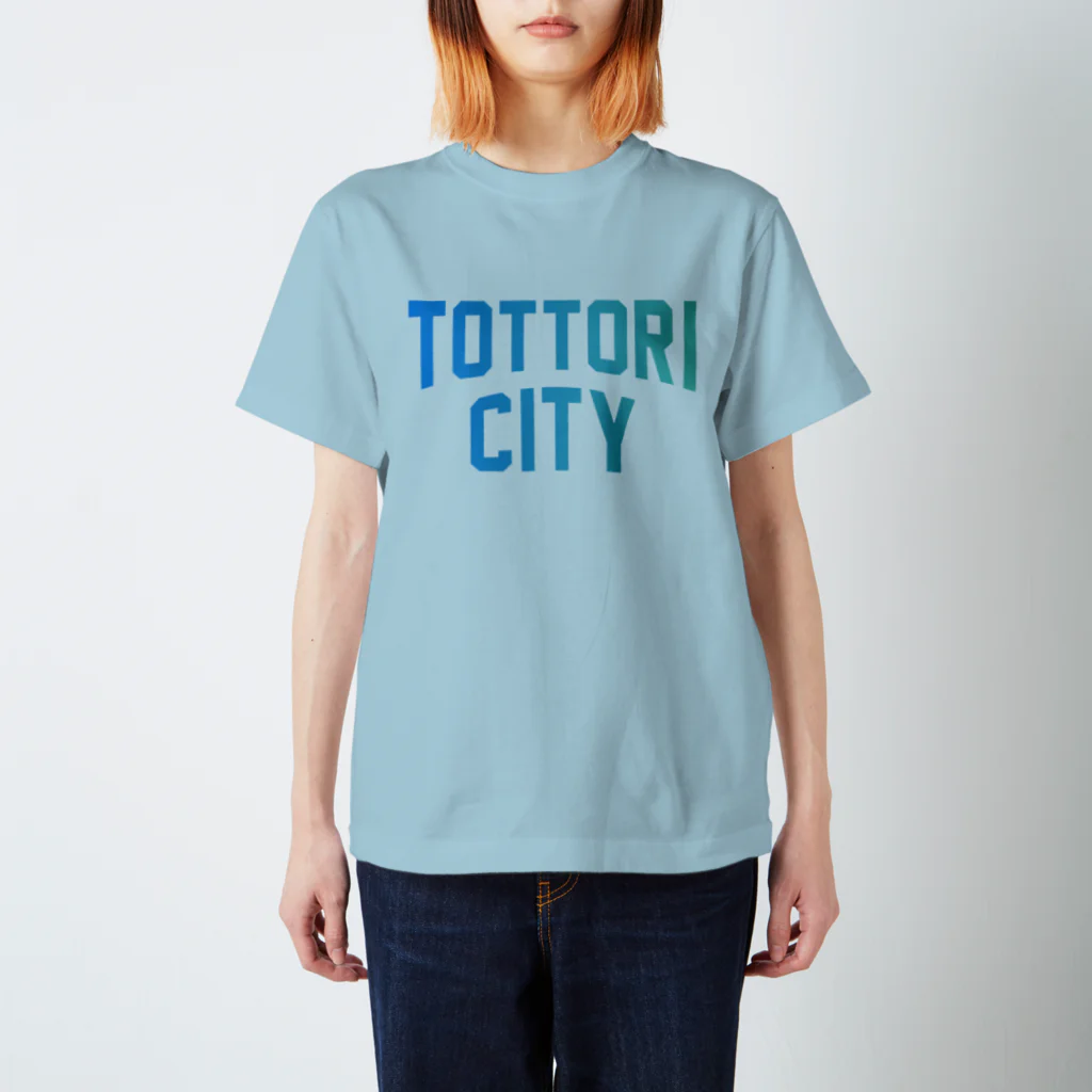 JIMOTO Wear Local Japanの鳥取市 TOTTORI CITY スタンダードTシャツ