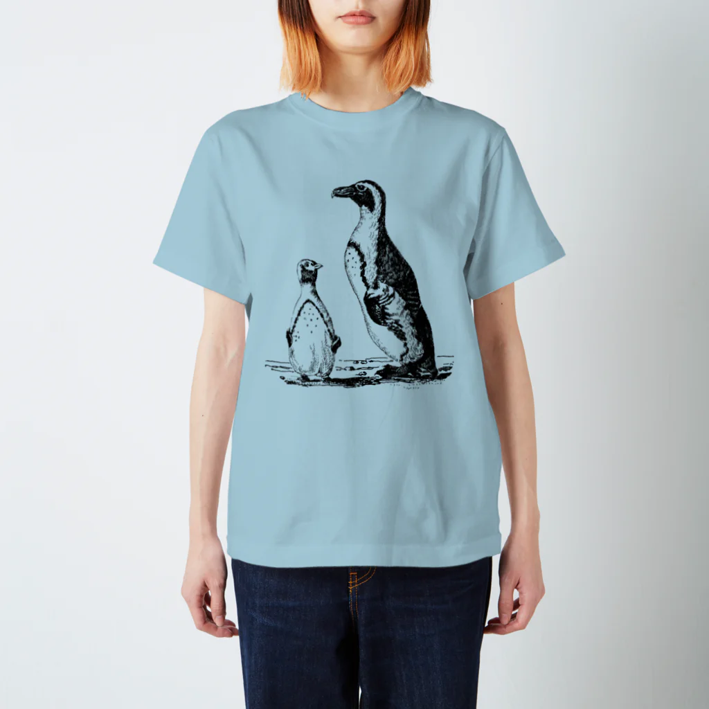 古書　天牛書店のペンギン＜アンティーク・プリント＞ Regular Fit T-Shirt