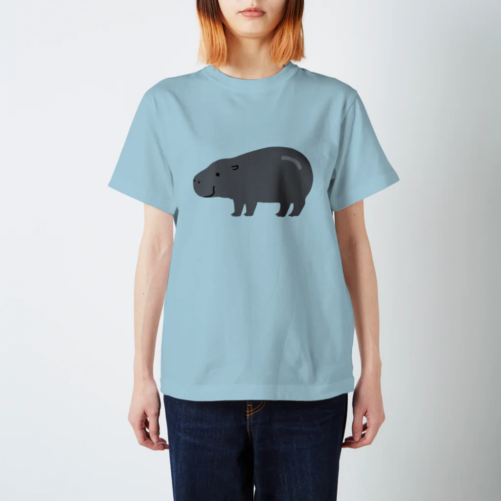 あざらしの7つどうぐのコビトカバくん Regular Fit T-Shirt