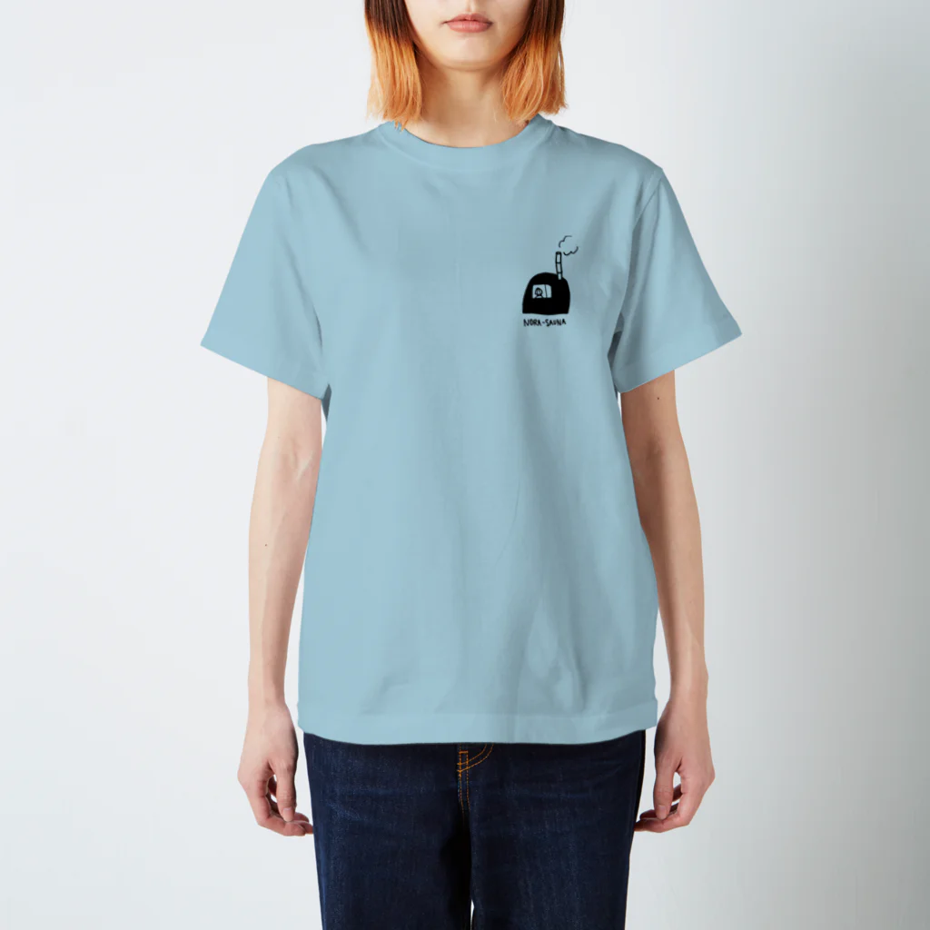 NORA-SAUNAの【絵柄小さめ】いつも心にNORA-SAUNA Regular Fit T-Shirt