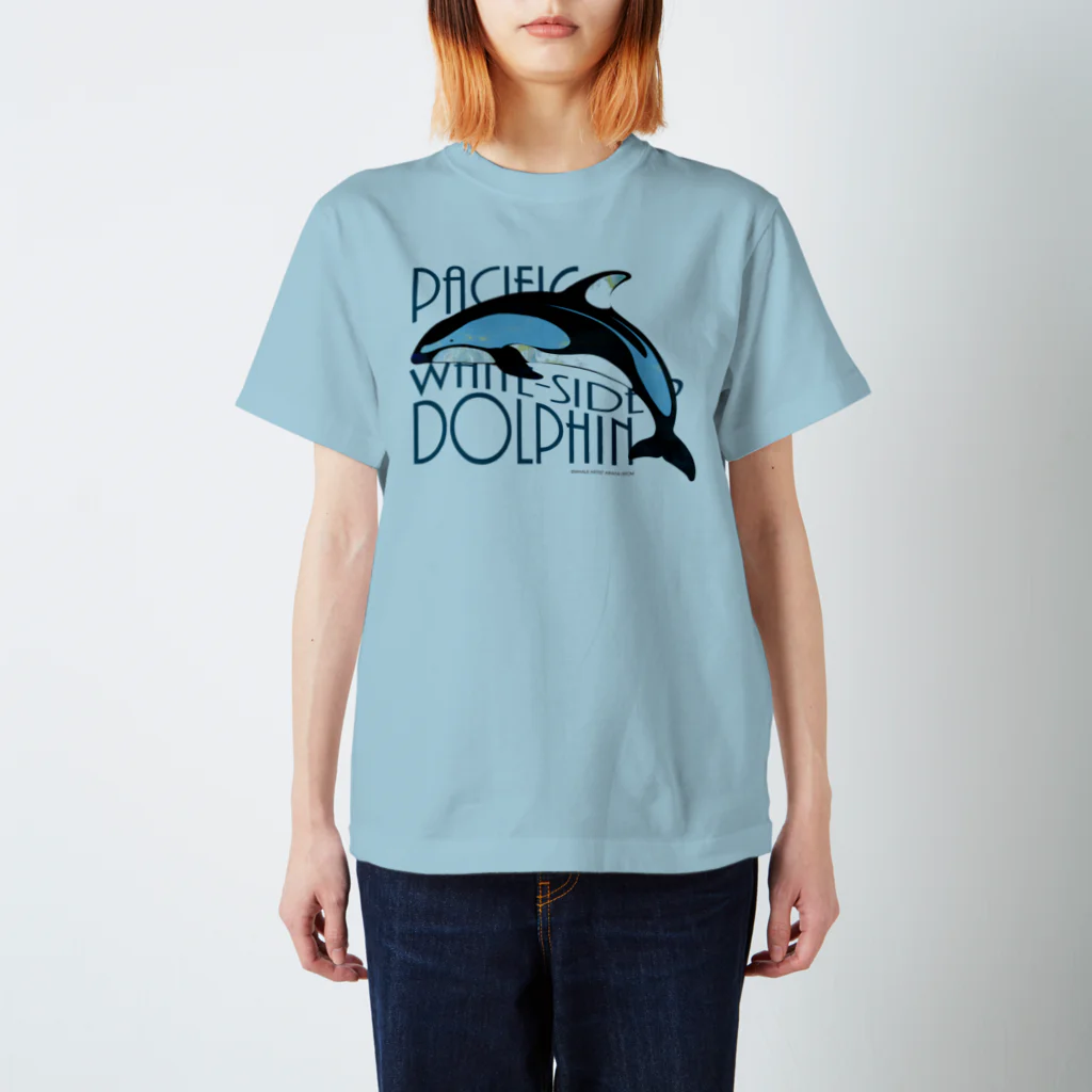 クジラの雑貨屋さん。のカマイルカ スタンダードTシャツ