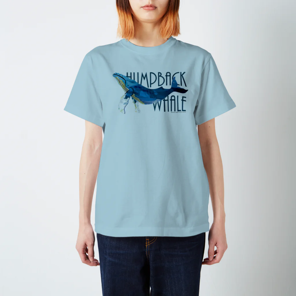 クジラの雑貨屋さん。のザトウクジラ スタンダードTシャツ