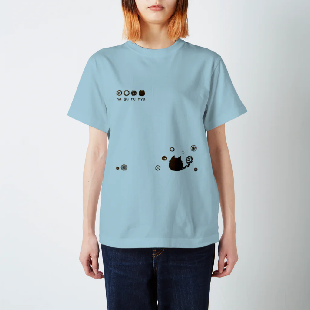 ゆるころ小屋/SUZURI店のはぐるにゃ Regular Fit T-Shirt