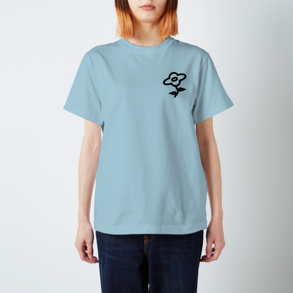 upusenのお花クラブTシャツ Regular Fit T-Shirt