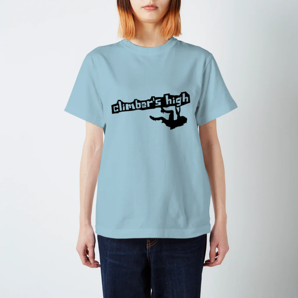 climber's_high(クライマーズハイ)のクライマーあるある⑤黒字 Regular Fit T-Shirt