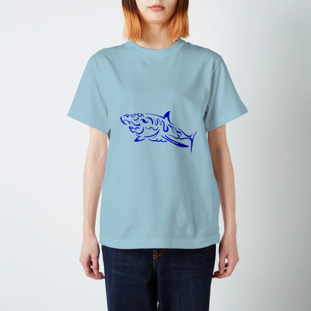 meimeimeitanのサメ Regular Fit T-Shirt