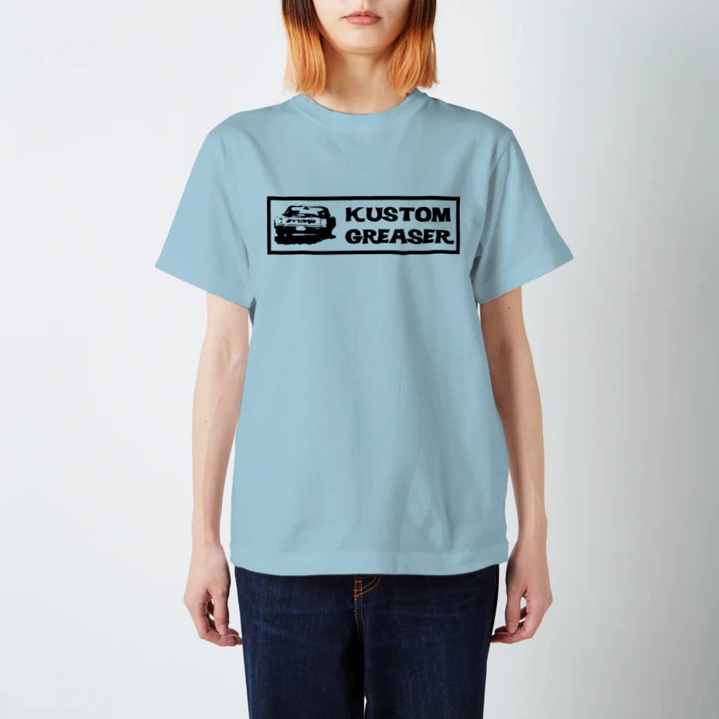 Punch Drunk ProductsのKustom Greaser- Car Tee スタンダードTシャツ