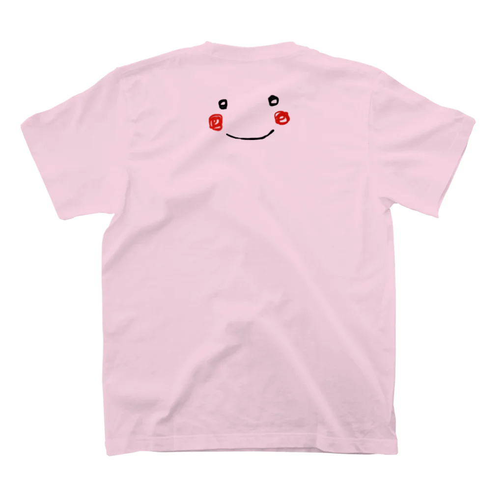 pinyako5502のニヤリくん Regular Fit T-Shirtの裏面