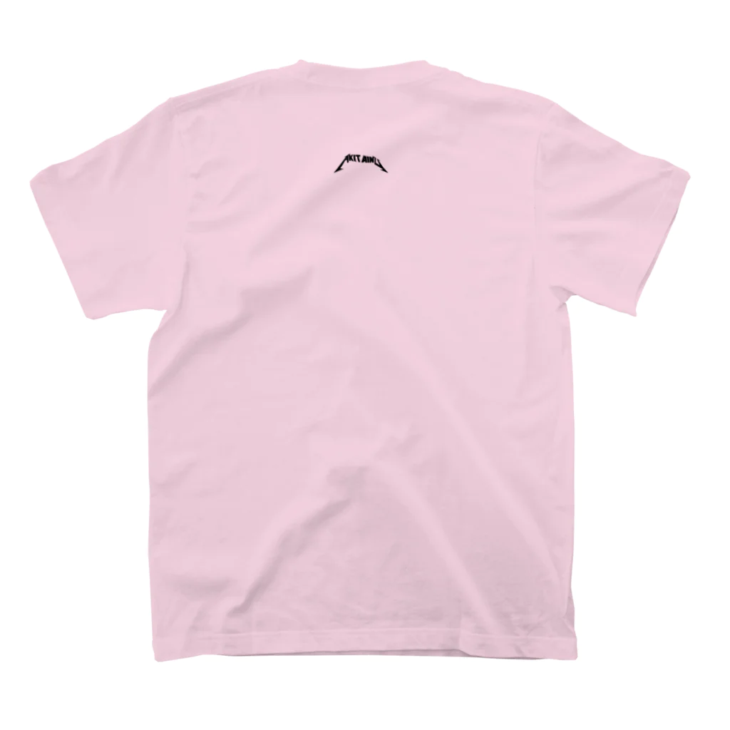 秋馬とお菊-Shuma and Okikuの秋馬とお菊ch.awesome Regular Fit T-Shirtの裏面