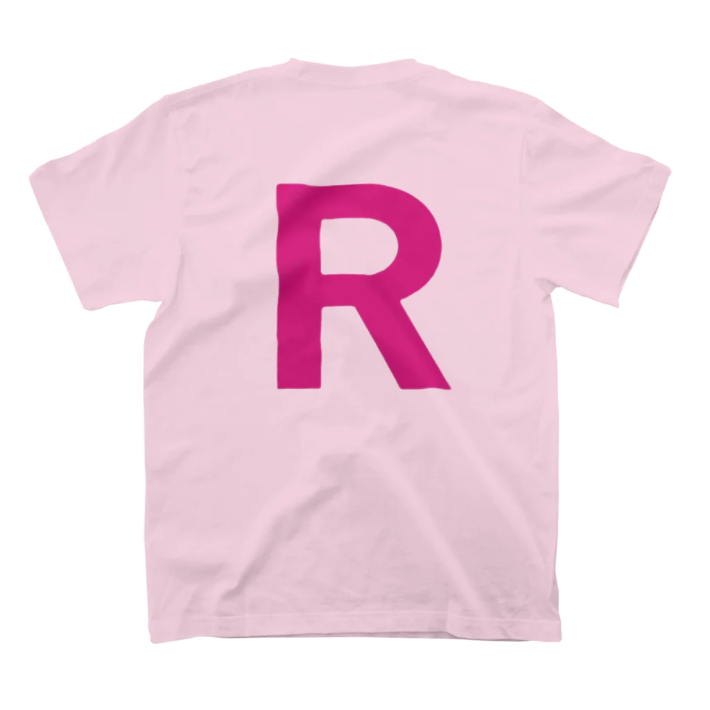 RENHO-ACTIONの「R」のTシャツ スタンダードTシャツの裏面