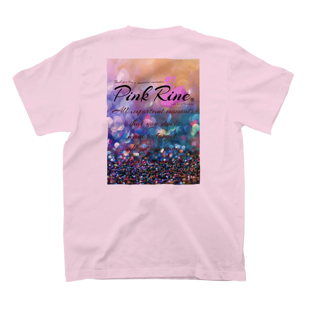 【Pink Rine】の【Pink Rine】オリジナル スタンダードTシャツの裏面