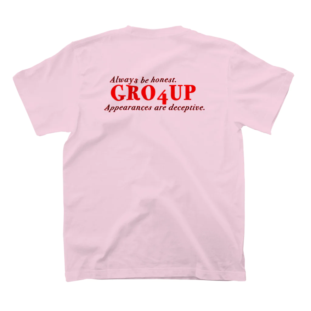 ❹Groupの4Groupオリジナル スタンダードTシャツの裏面