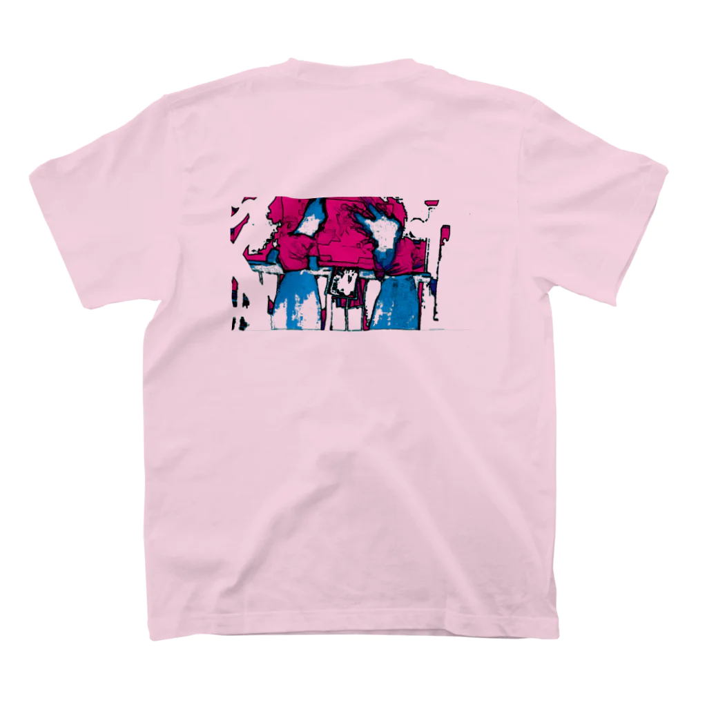 I'mバンギャルちゃんのヘドバン スタンダードTシャツの裏面