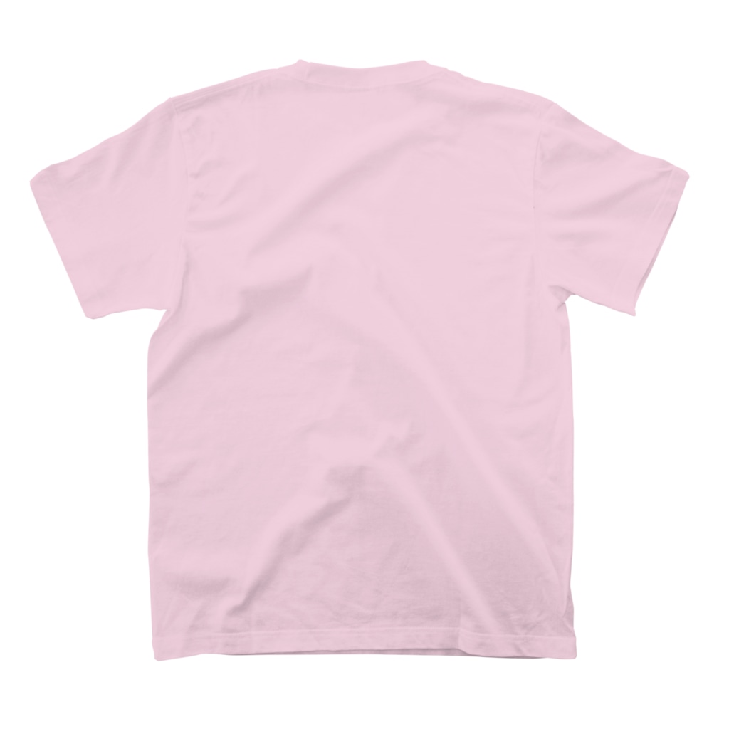 7IRO GLAMOUROUSのノエル・デストロイ・クラッシャー線画Tシャツ淡色 Regular Fit T-Shirtの裏面