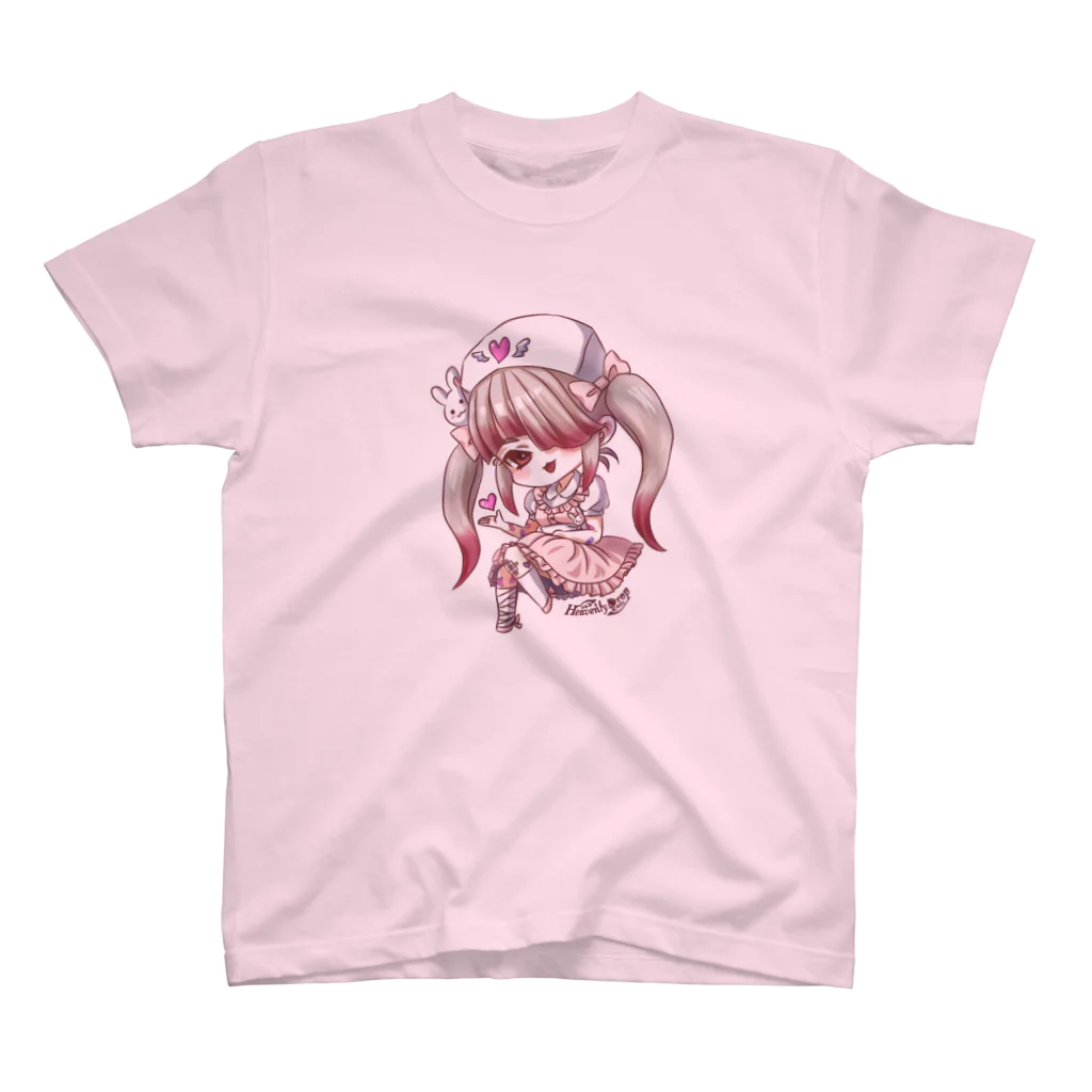 Heavenly Dropのピンクナースちゃん スタンダードTシャツ