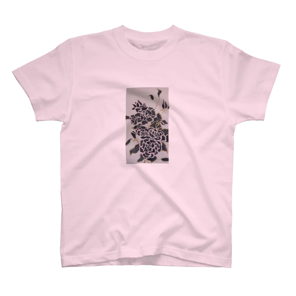 あしゃ姫のBlack Rose スタンダードTシャツ