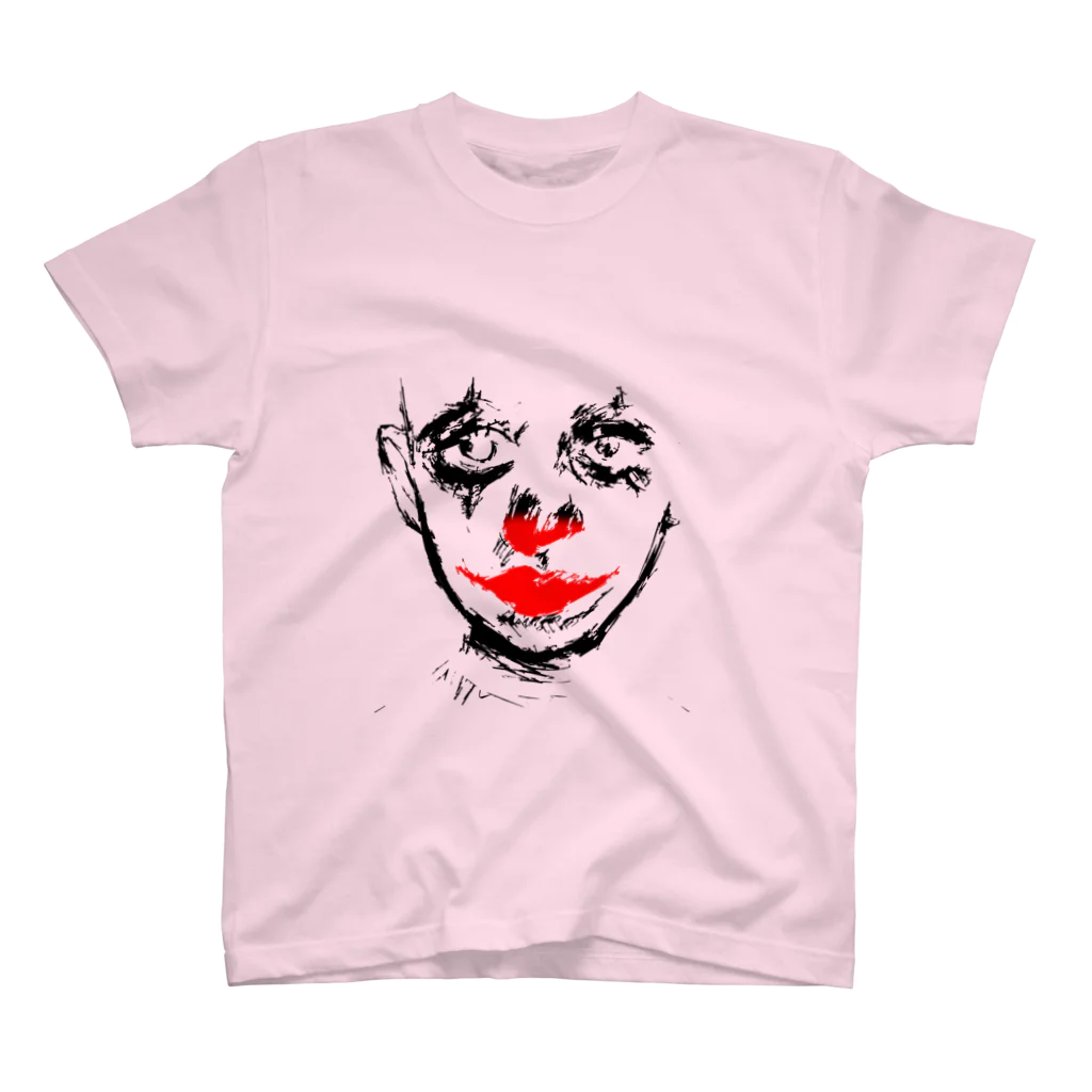 昆布しょうゆのclown plain スタンダードTシャツ