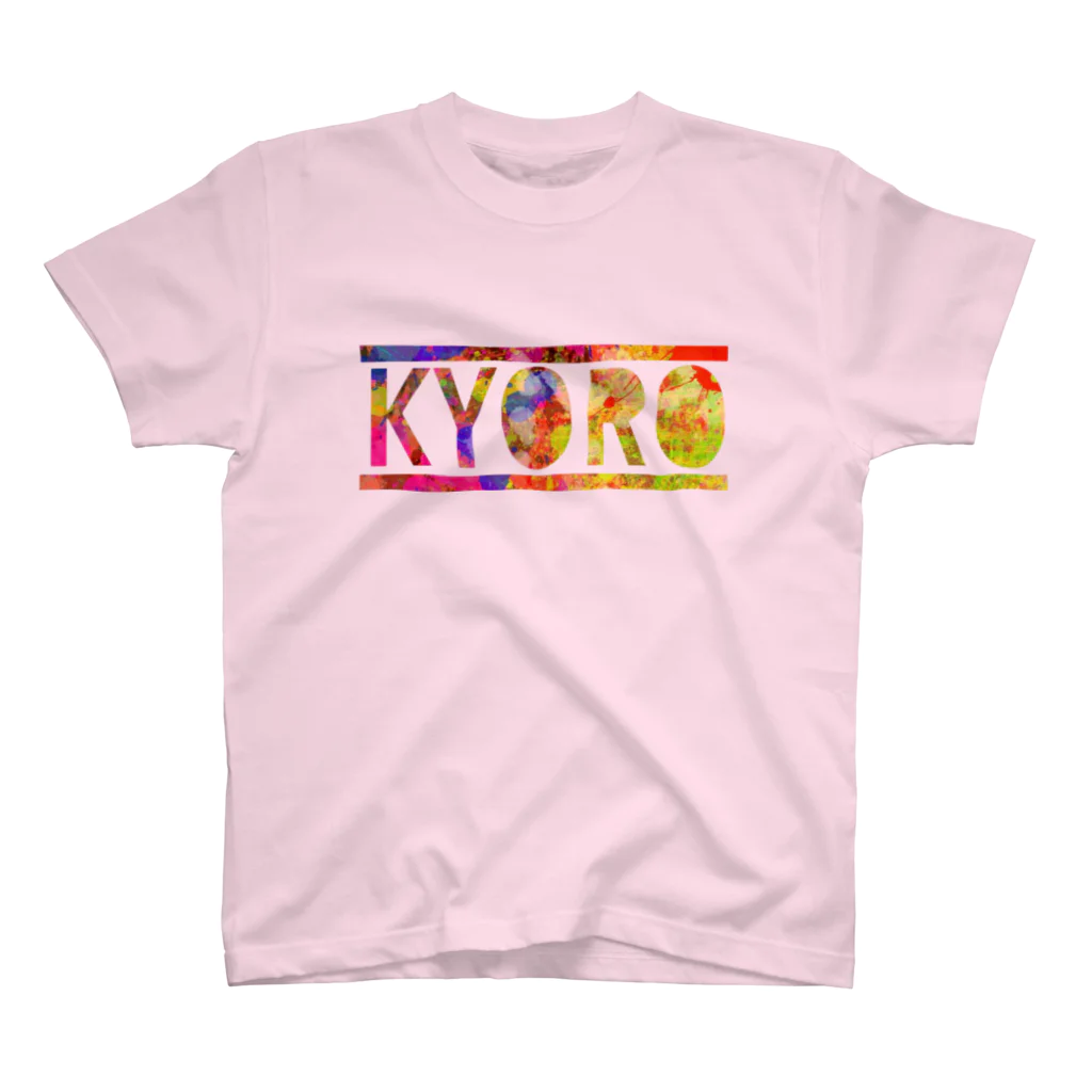 KYOROSHOPのヨコキョロTシャツ(レインボー) Regular Fit T-Shirt