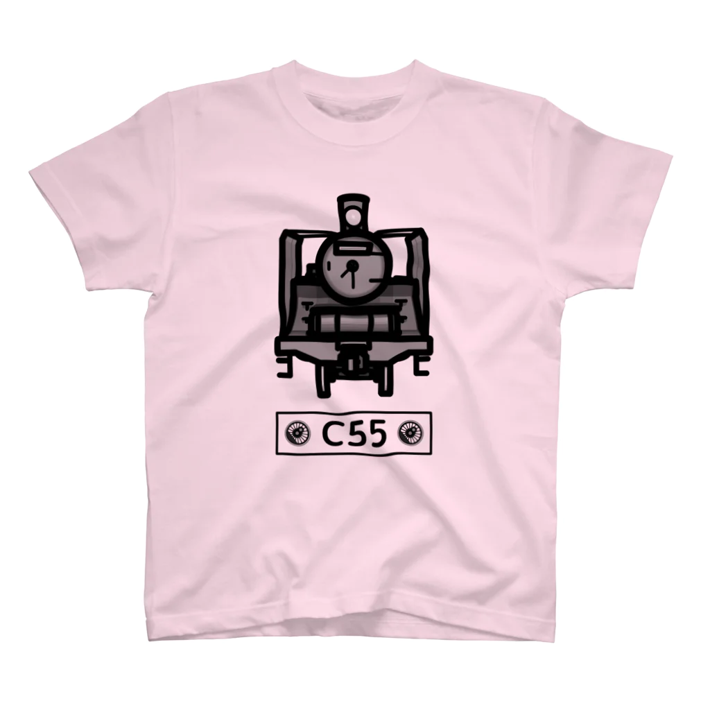 これから企画の「C55」蒸気機関車 スタンダードTシャツ