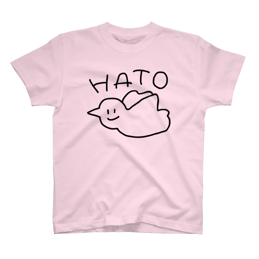 GAJAのどうみてもHATO スタンダードTシャツ