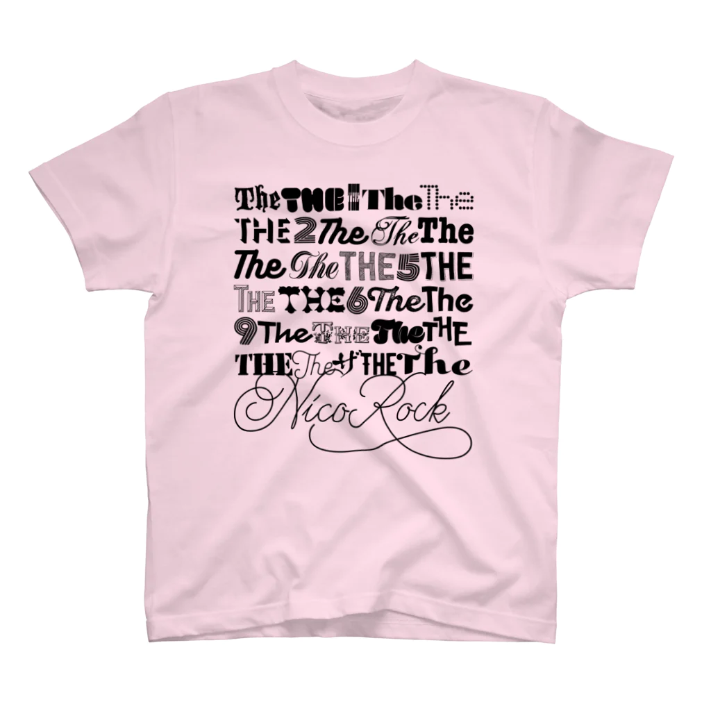 NicoRock 2569のTHE2THE5THE6THE9 スタンダードTシャツ