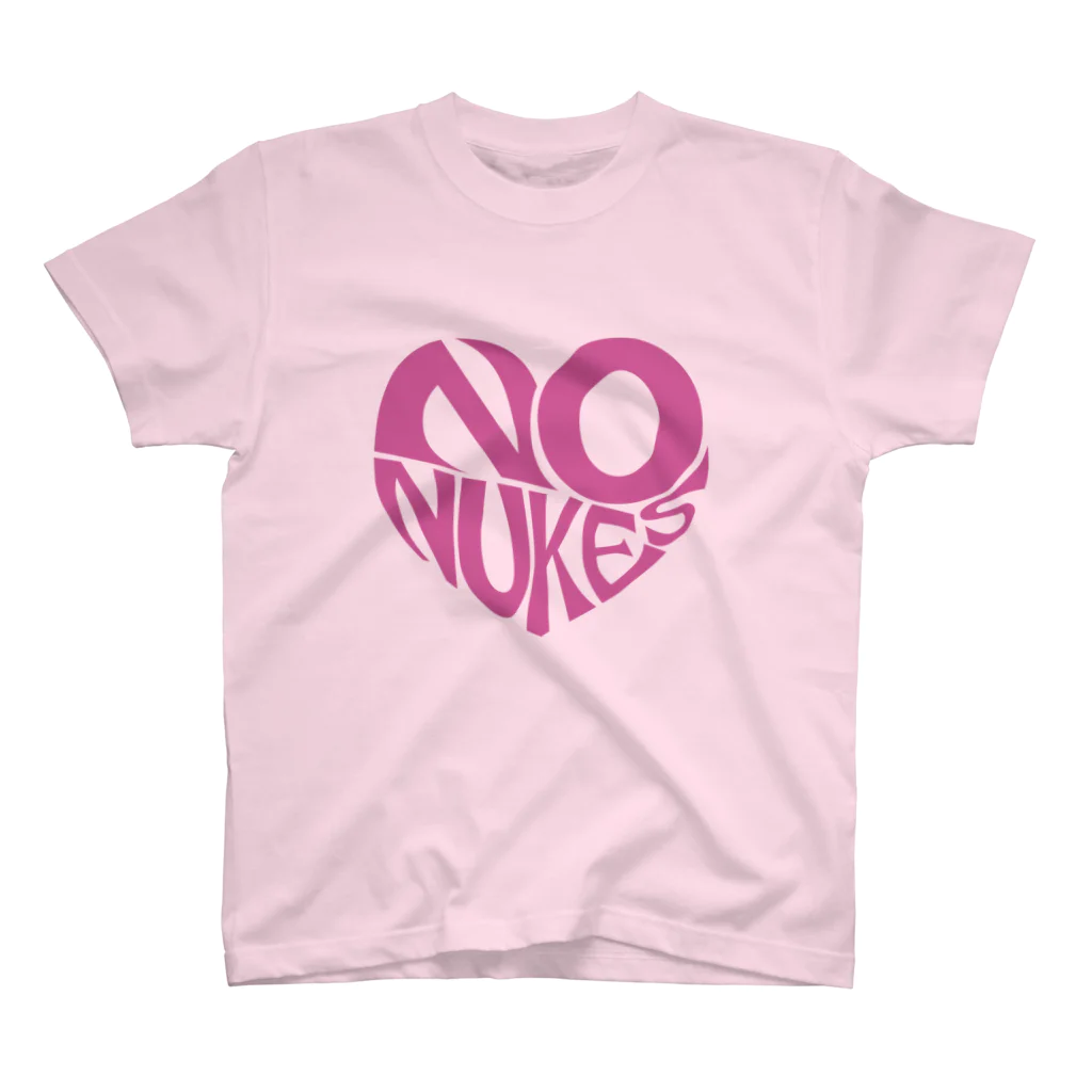 Chou InoのNO NUKES HEART Regular Fit T-Shirt