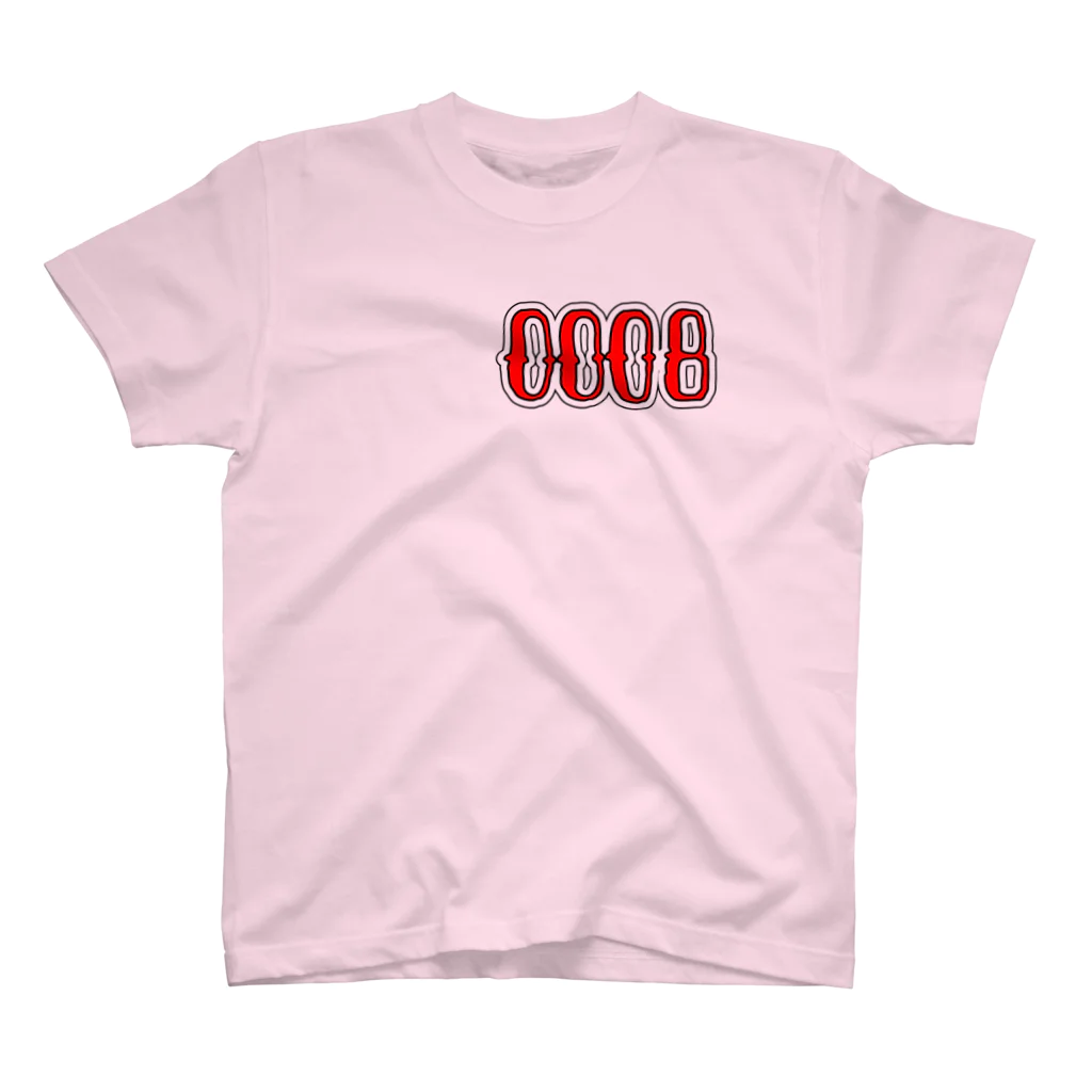 ★･  Number Tee Shop ≪Burngo≫･★ の【０００８】 全23色 スタンダードTシャツ