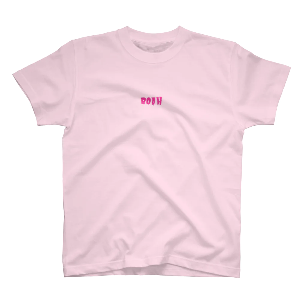 R0Ah's SHOPのR0Ah logo Regular Fit T-Shirt