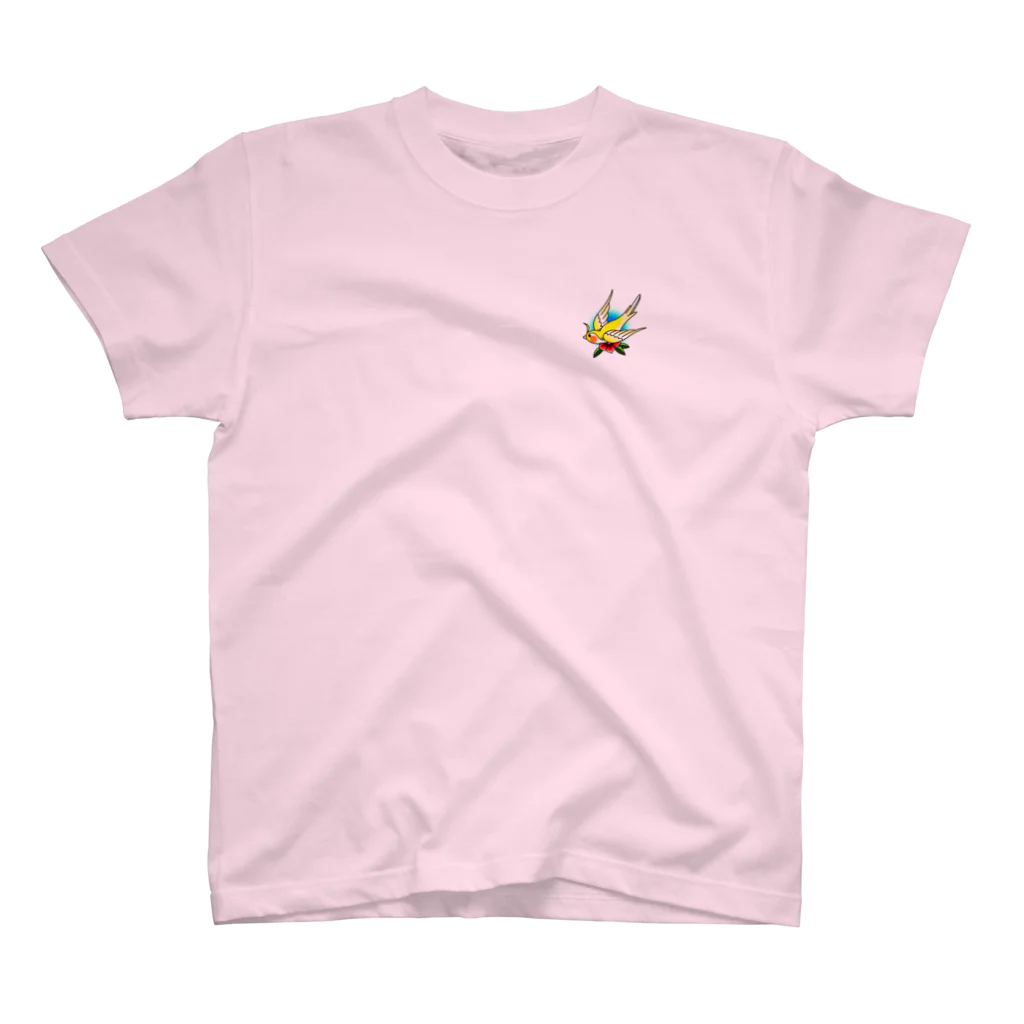 8chのOldSchool-Cockatiel スタンダードTシャツ