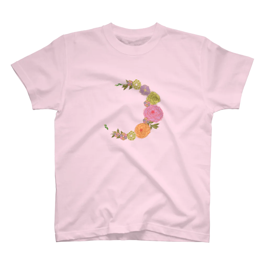 LuLaLysのCrescent Bouquet スタンダードTシャツ