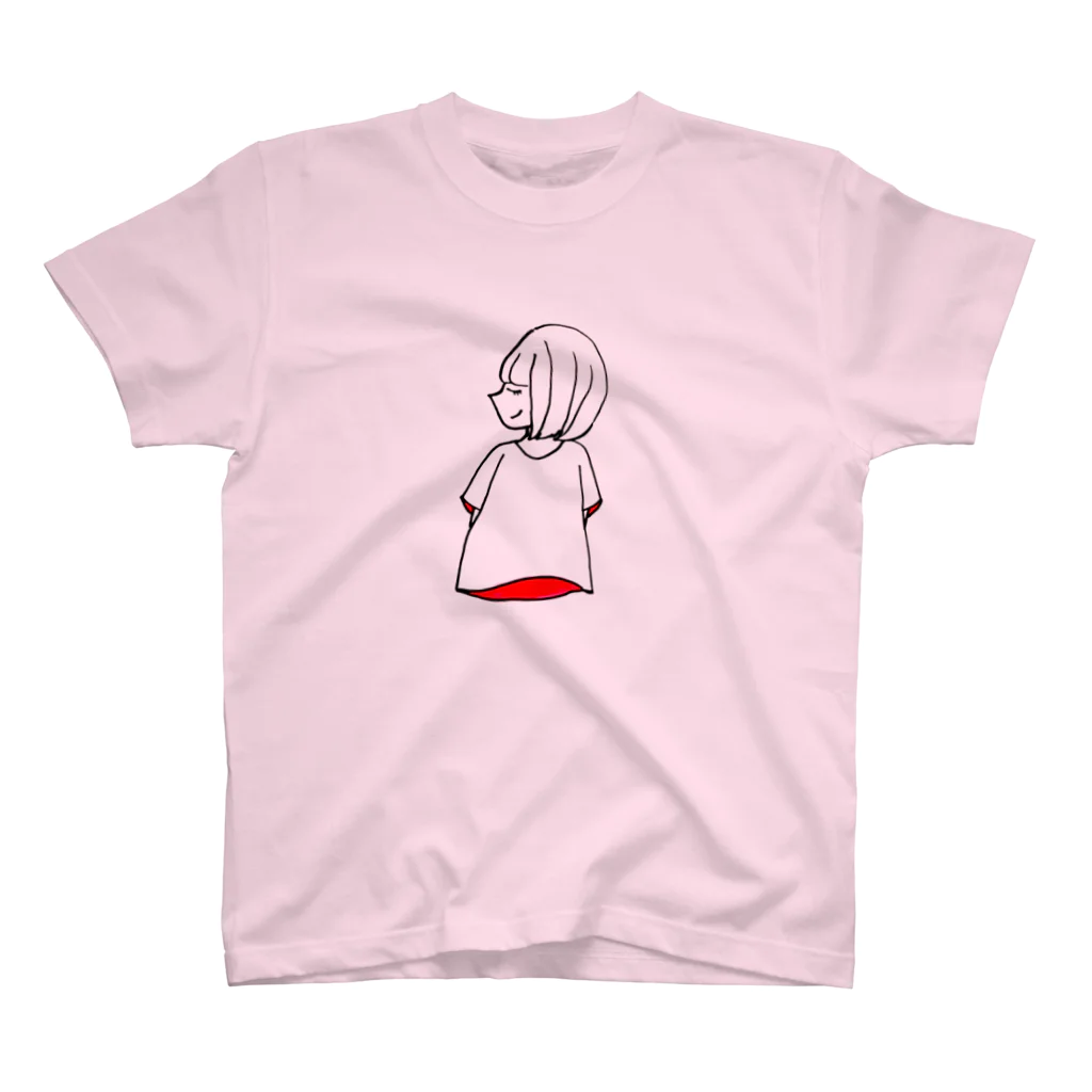 なべにこみのTshirt Girl スタンダードTシャツ