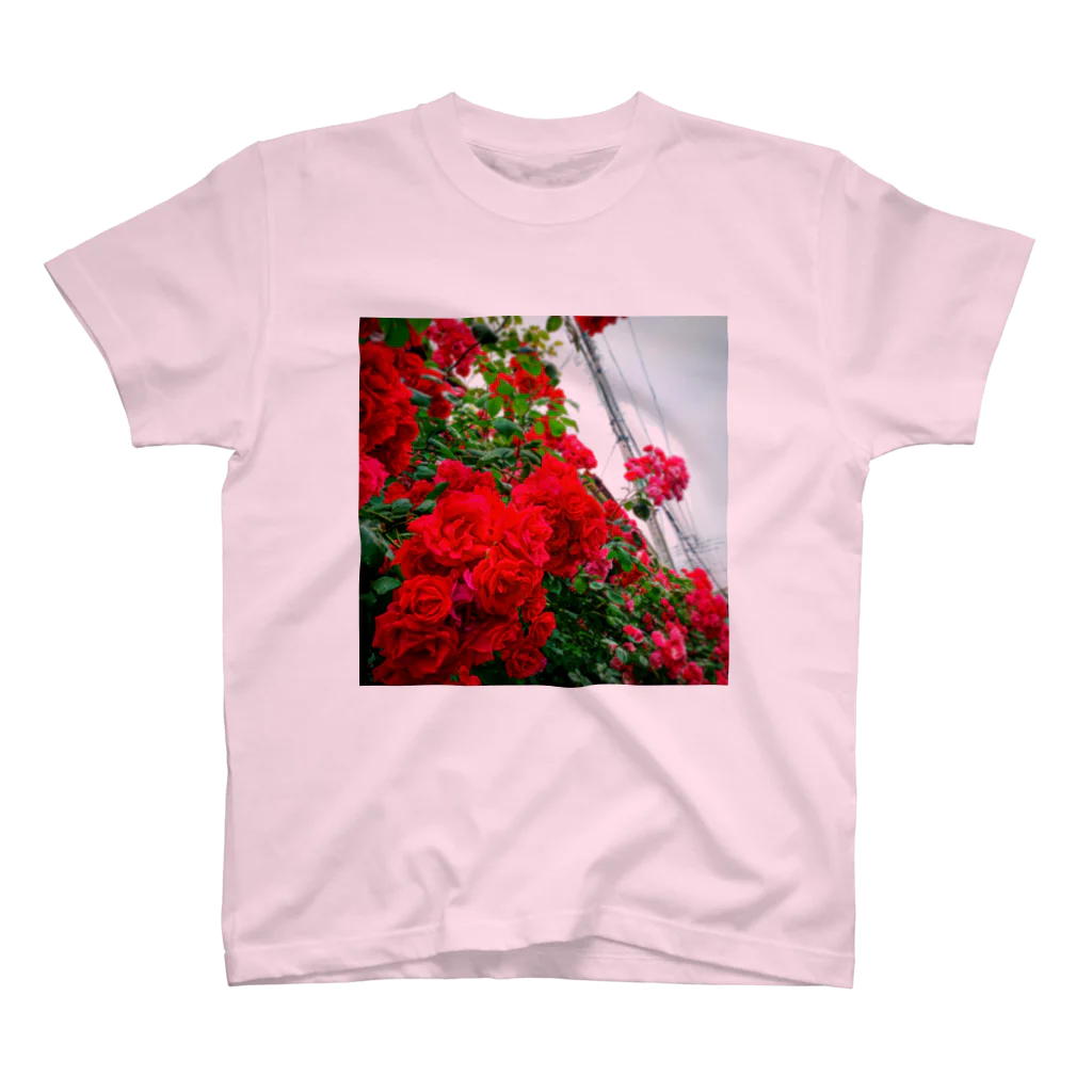 しまこのみせのあの日のお花 スタンダードTシャツ