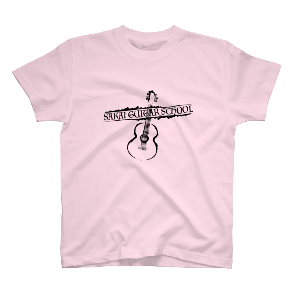TACAのグッズ売り場の酒井ギタースクール黒バージョン Regular Fit T-Shirt