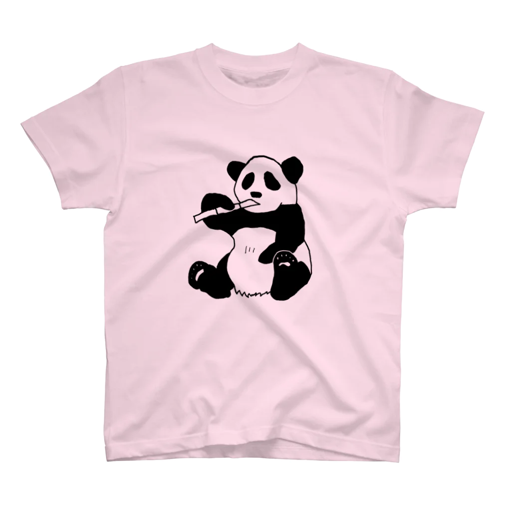 mizoo-suzuri店のmizoo panda Regular Fit T-Shirt