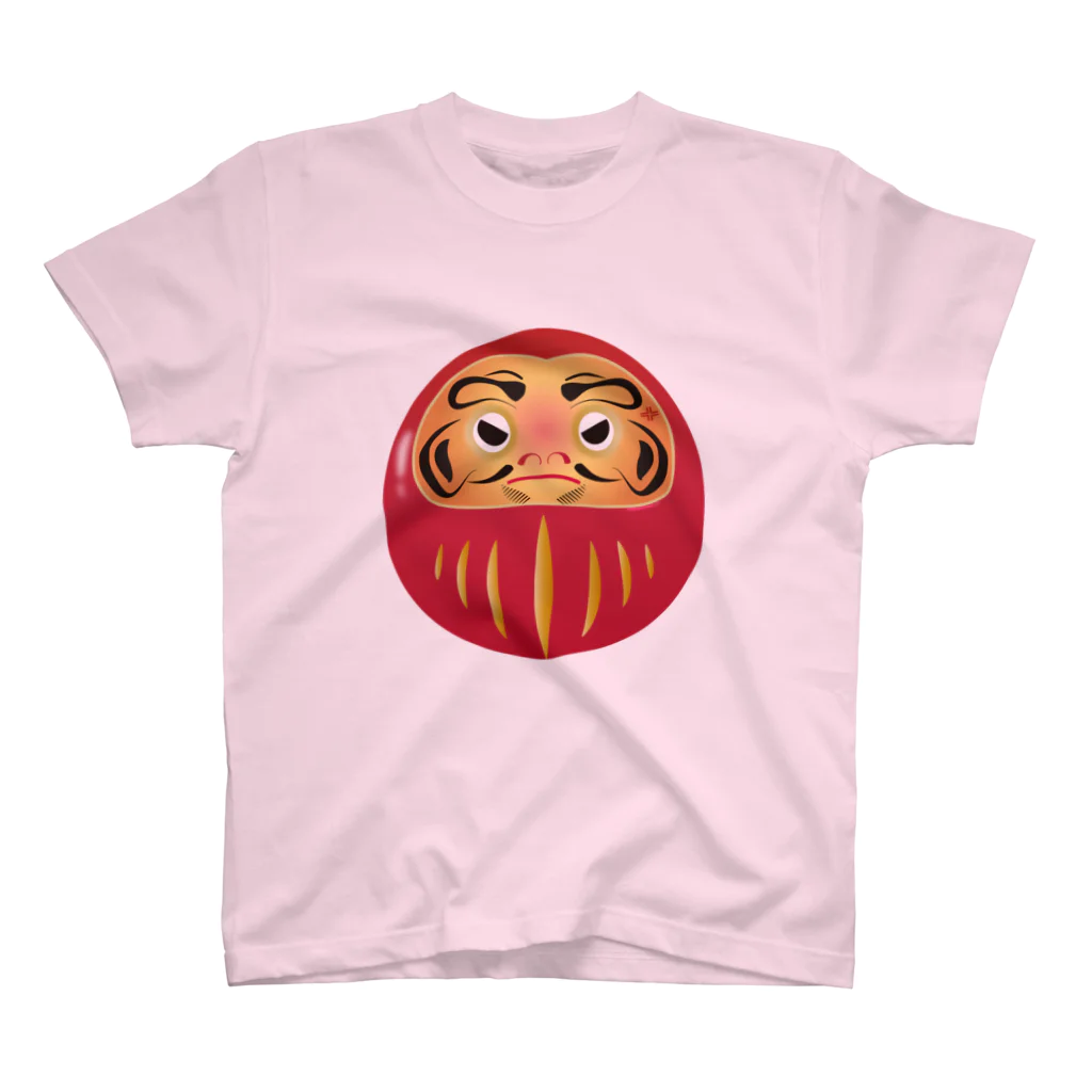 chicodeza by suzuriのあなたはだるまに見張られているTシャツ Regular Fit T-Shirt