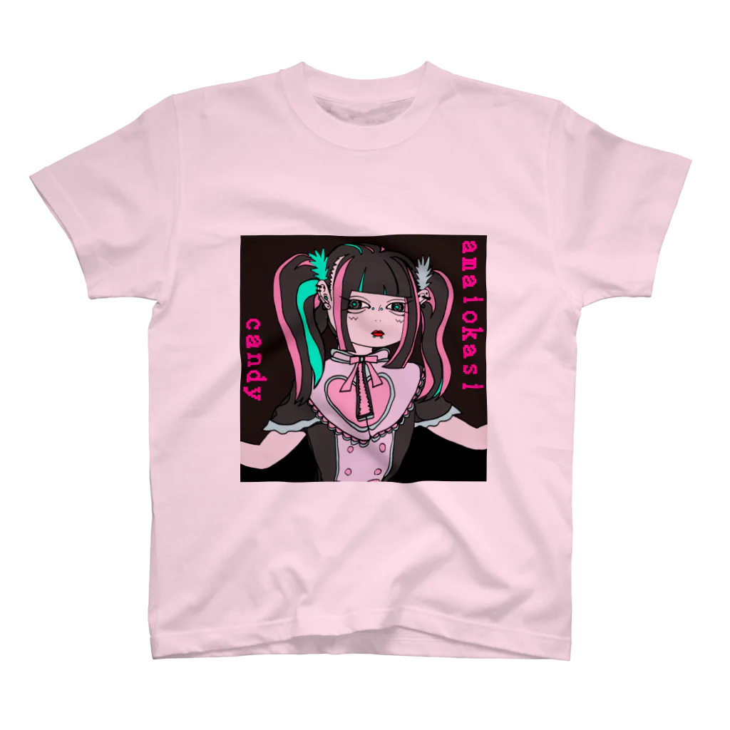 candyamaiokasiのトヨコ スタンダードTシャツ