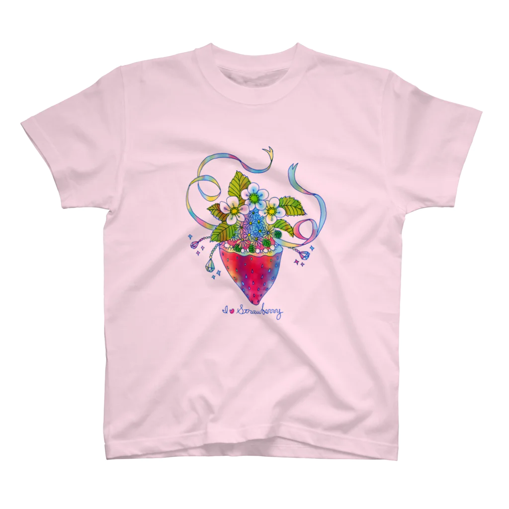 AkissのI ♡ Strawberry スタンダードTシャツ