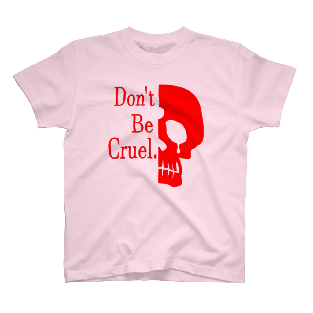 『NG （Niche・Gate）』ニッチゲート-- IN SUZURIのDon't Be Cruel.(赤) スタンダードTシャツ