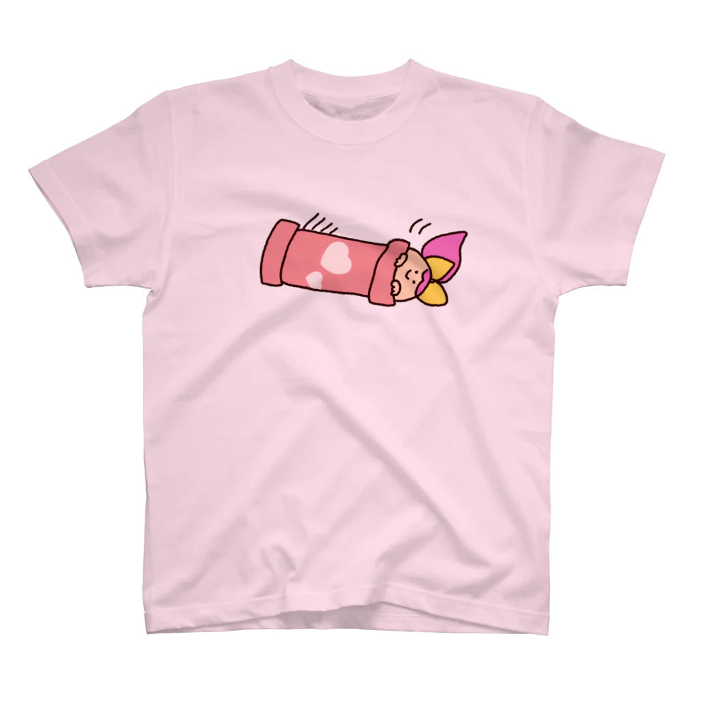 DOKAN組のセンターちゃん（向かう） スタンダードTシャツ