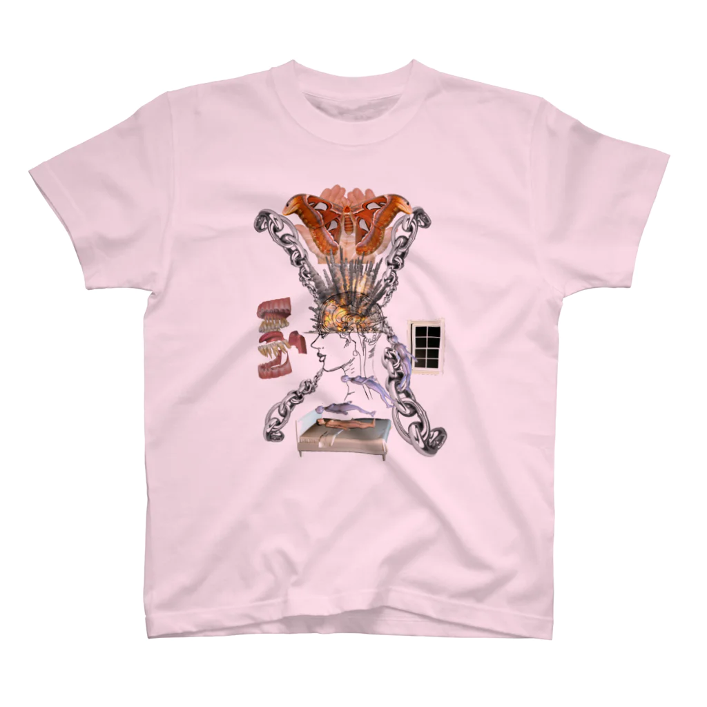 Mind_infectionのMind爆発誘拐スリット スタンダードTシャツ
