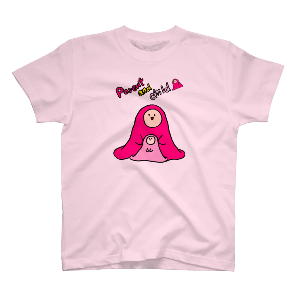 フトンナメクジのオヤコナメクジ - Parent and Child スタンダードTシャツ