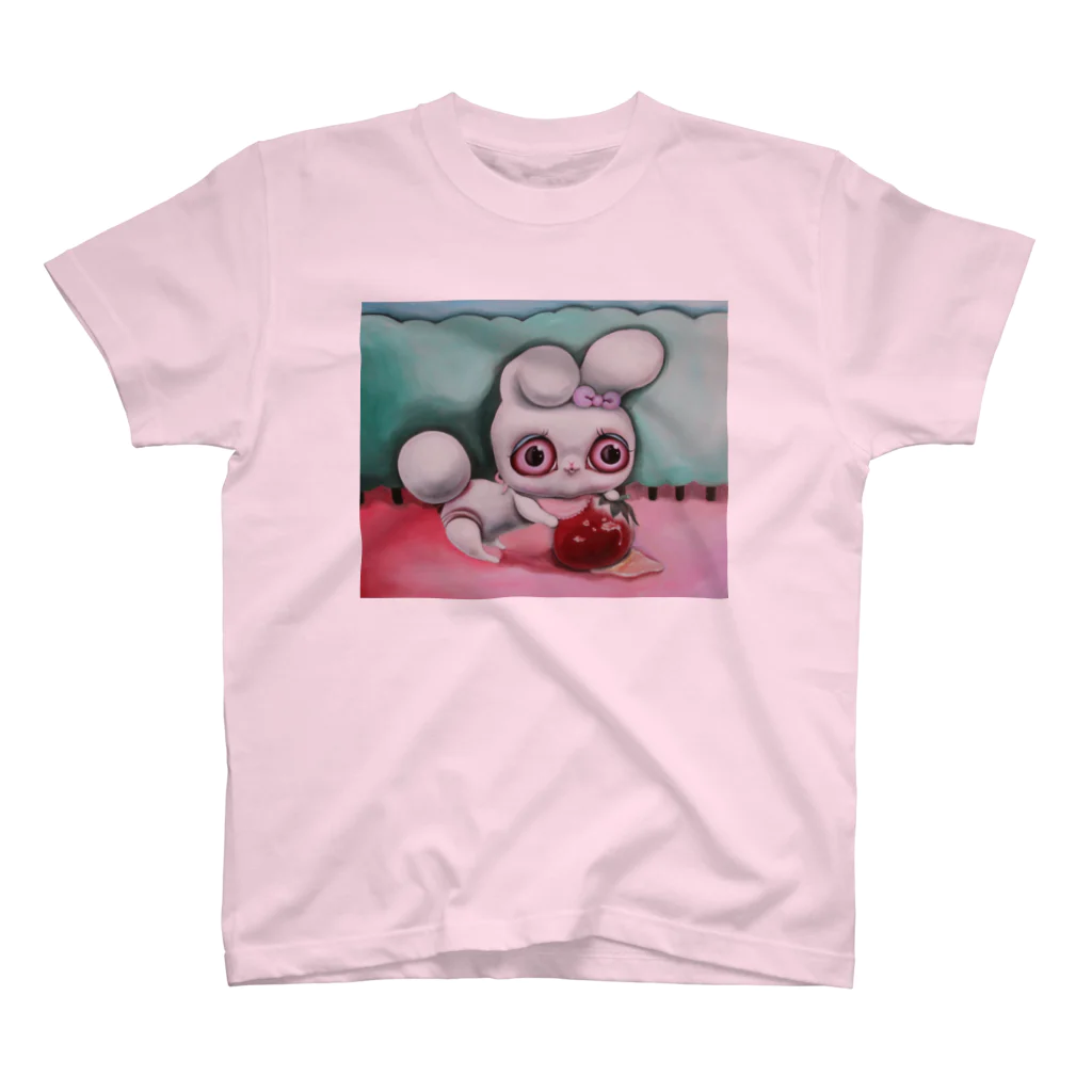 ひななひなこちゃん雛菜雛子10月個展ヴァニラ画廊のパピルリオン Regular Fit T-Shirt