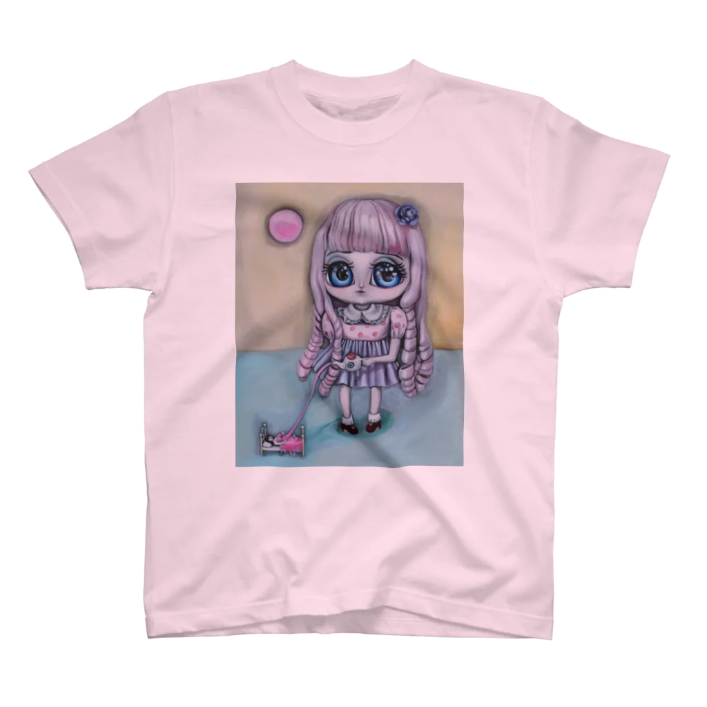 ひななひなこちゃん雛菜雛子10月個展ヴァニラ画廊のパピルリオン Regular Fit T-Shirt