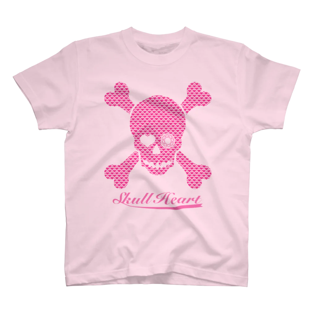 SECOND8のSkull Heart スタンダードTシャツ