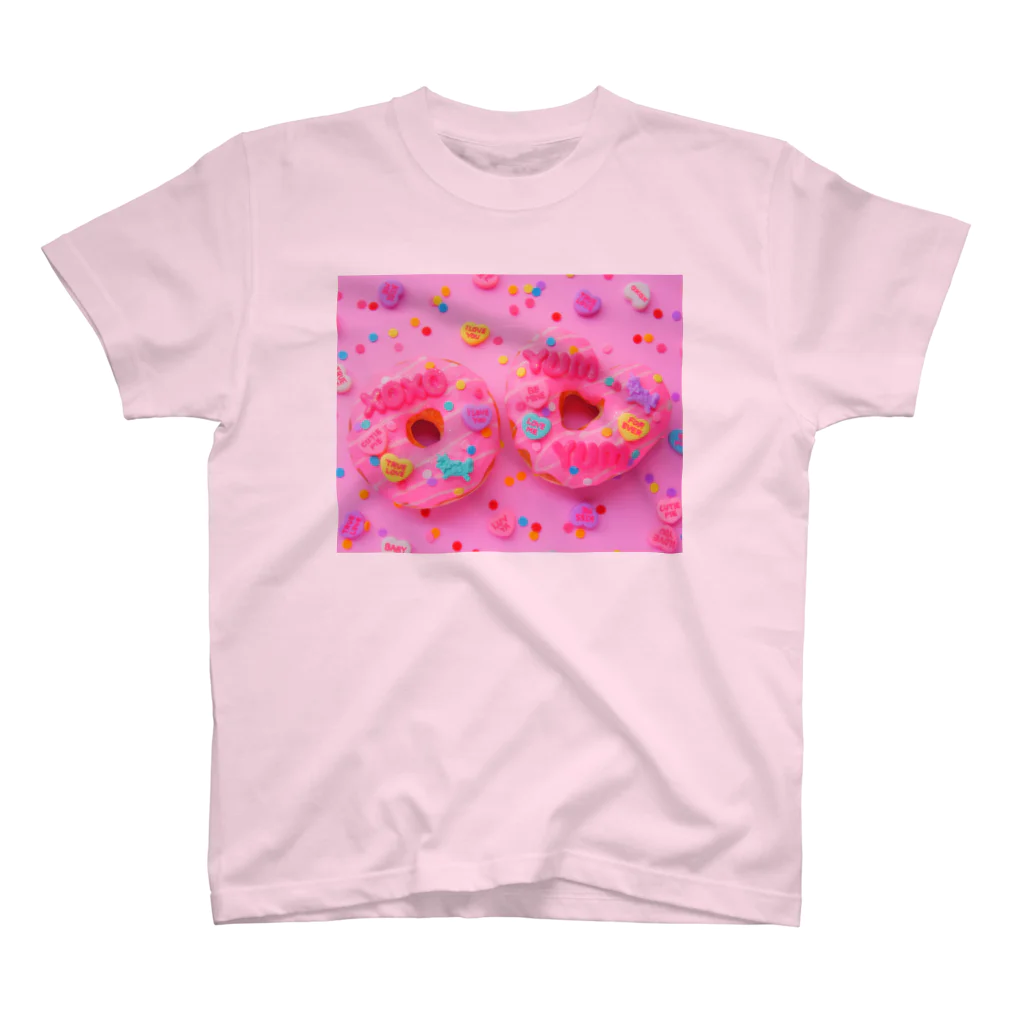 fancy fake sweets Marianne☆のyum yumドーナツ🍩 Regular Fit T-Shirt