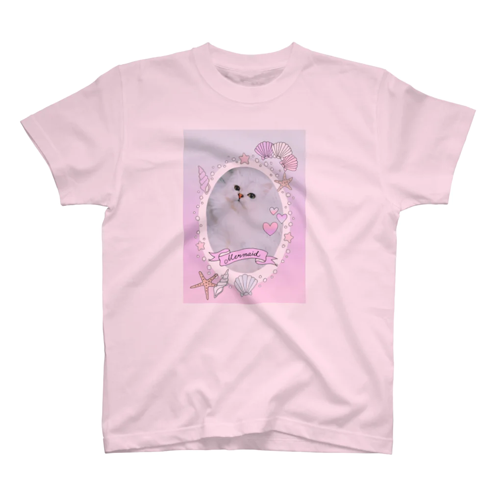 ねこのあんにんのねこのあんにんMermaid♡ Regular Fit T-Shirt