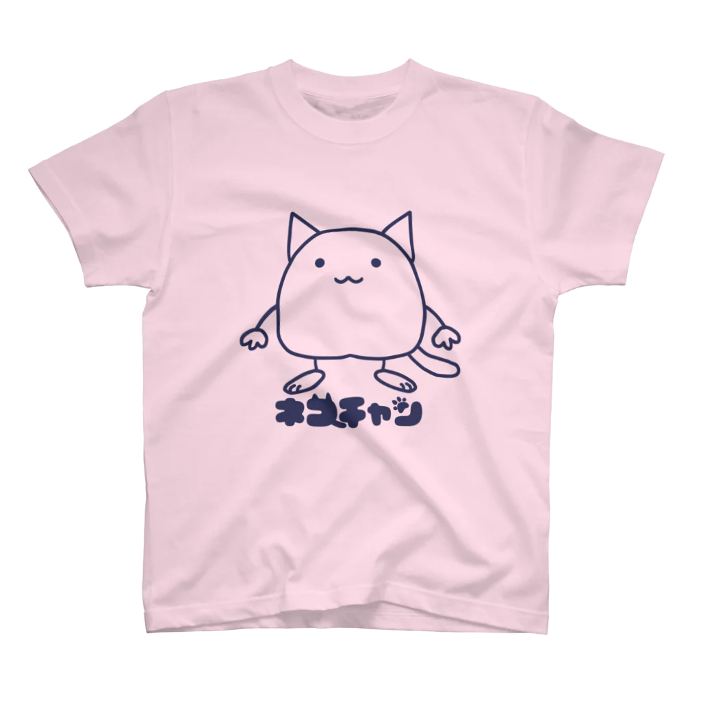 めんだこ屋さんのネコチャン スタンダードTシャツ