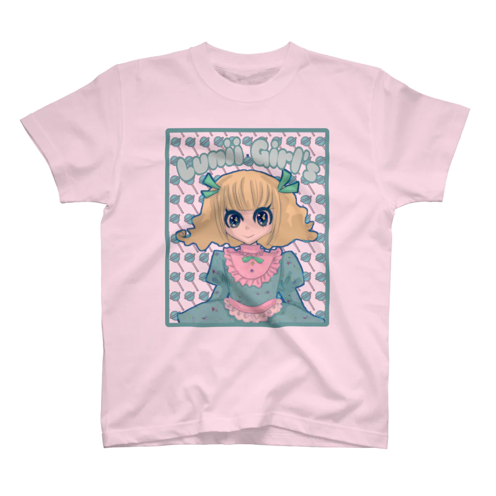 るにガールズのLuniipopちゃん スタンダードTシャツ